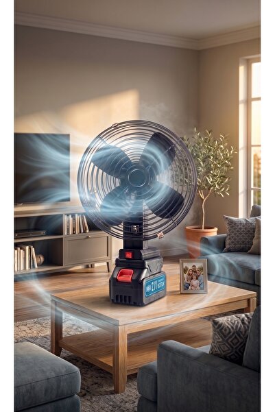 Primo Plus R0226 8-Inch Portable Rechargeable Cordless Fan, 90-Degree Rotatio...