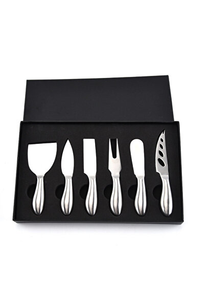 OEM Set cutite pentru branzeturi din otel inoxidabil, 6 bucati, uz casnic, ho...
