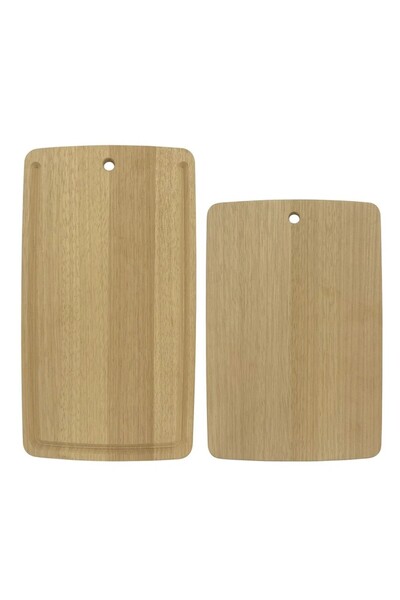 TRAMONTINA 2 Board Set Tauari Wood Cutting & Chopping Boards | Durable & Eco-...