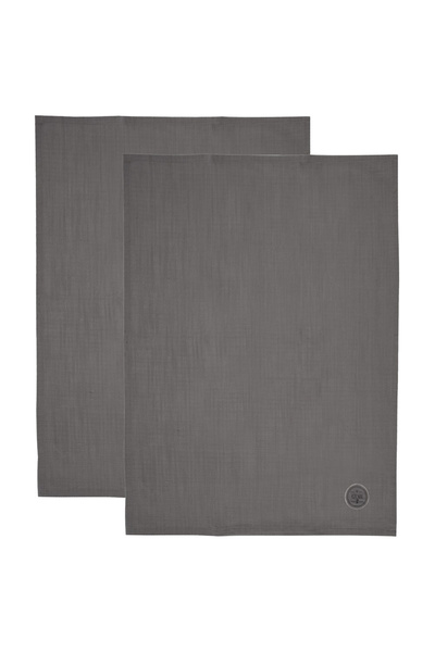 Orion Prosoape de bucătărie din bumbac gri 70x50 cm 2 buc.
