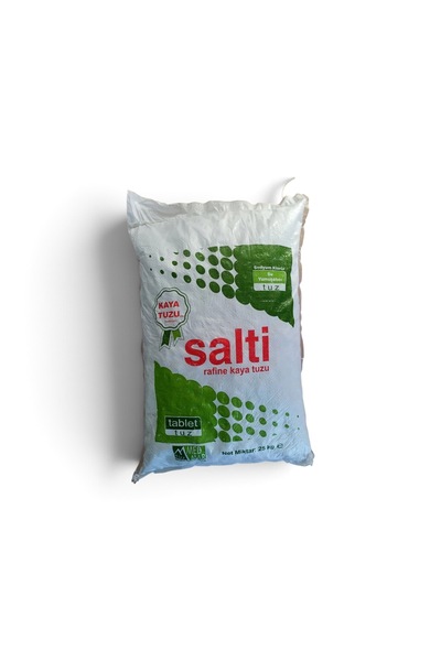 25Kg Tablet (Kare) SAF KAYA TUZU TABLET NACI
