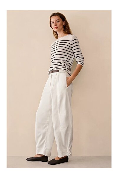 THE WHITE COMPANY Balon Cut Lyocell Women's Trousers