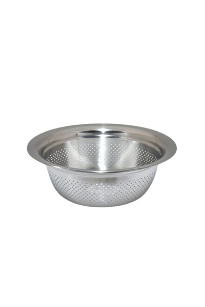 Generic Stainless steel round strainer 25 cm FM202332