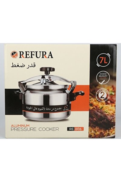 Generic Brand قدر ضغط ألمنيوم مايكرو بلس سعة 7 لتر