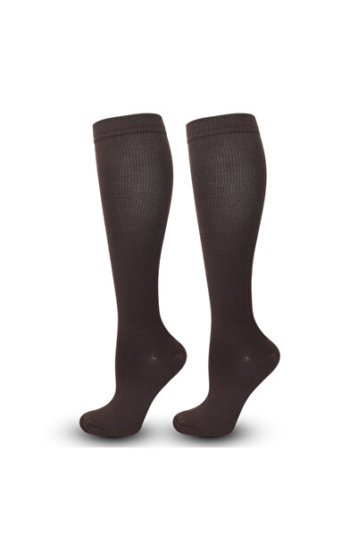 Choice S-M (EU 35-38) Brown 1 Pair Women's & Men's Compression Socks 15-20 MM...