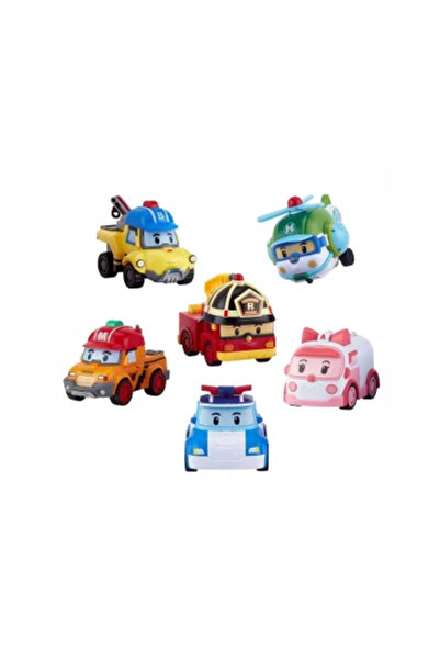 Robocar Poli Gogo Rescue Deluxe 6'lı Set