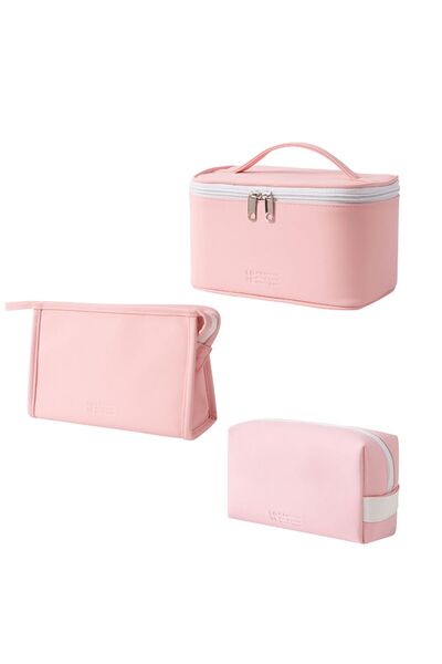 OEM Set 3 x genti organizare cosmetice pentru calatorie sau voiaj, 3 forme di...