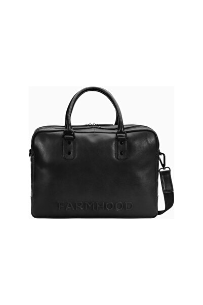 Farmhood Memphis Leather Briefcase 42 Cm, Stylish and Durable Business Bag wi...