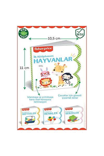 FISHER PRICE Fisher-Price İlk Kütüphanem Set1
