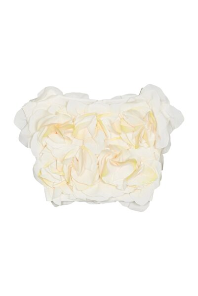 Acler Jackhill Top 3D Flower Applique Stylish Women's Blouse