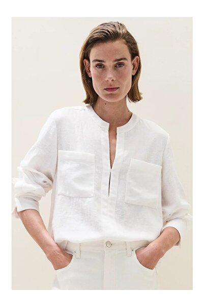 THE WHITE COMPANY Recycled Polyester Women's Oversize Shirt