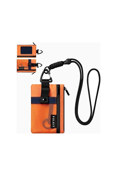 VULKIT Minimalist Unisex Wallet with Rfid Protection and Zipper