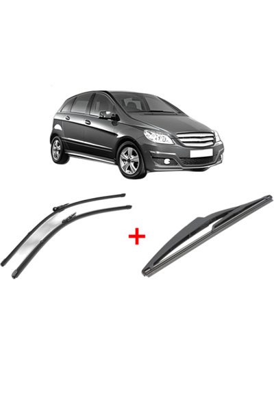 VALEO Σετ 3 υαλοκαθαριστήρων MERCEDES-BENZ B-CLASS Sports Tourer (W245) 2005 ...
