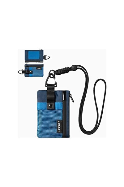VULKIT Minimalist Unisex Wallet with Rfid Protection and Zipper