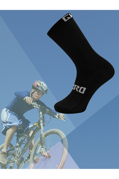 Choice M black Professional Cycling Socks Breathable Road Bicycle Socks Men W...