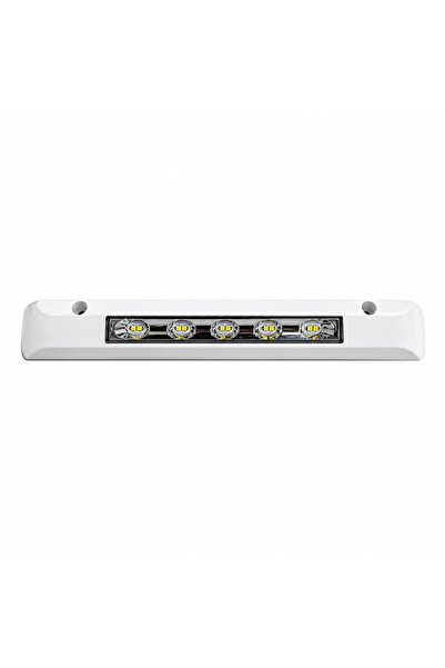 Karavan Dış Led Aydınlatma Açılı Lamba 12v/24v Beyaz Kasa - Beyaz Işık