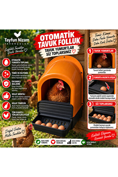 OTOMATİK TAVUK FOLLUK – TEMİZ, PRATİK VE KULLANIŞLI!