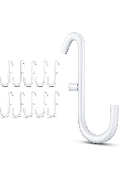 ALMEKAQUZ 10 Pcs Pegboard Hooks Pegboard Accessories Metal Storage Tool Keys ...
