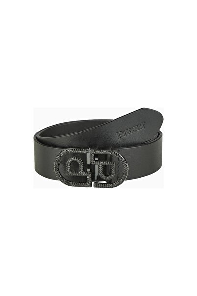 PIKEUR Leather Women's Belt, Luxury Selection Design with Stone Buckle