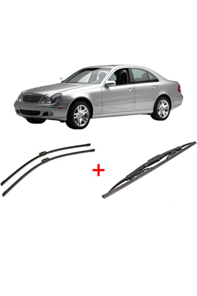 Bosch Set de 3 ștergătoare MERCEDES-BENZ E-CLASS Platformă/Șasiu (VF211) 2003...