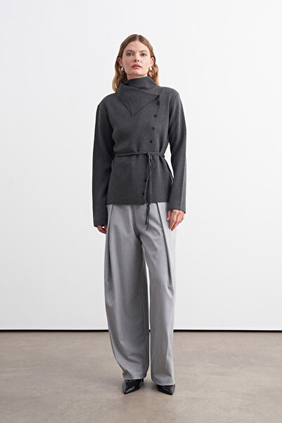 VESNA Asymmetrical Knitwear Jacket