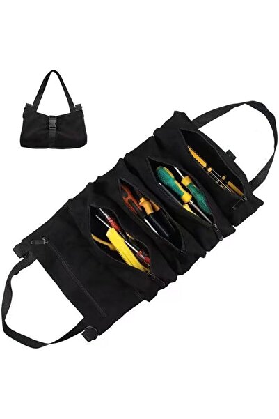 ANYUAN Tool Bag, Multi Zipper Hardware Organizer Bag with Multiple Compartmen...