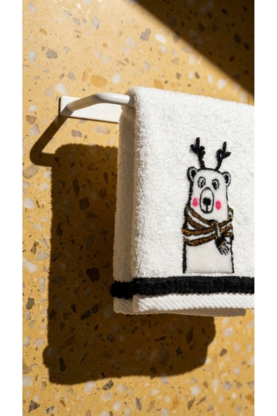 Minteks Nordic 100% Cotton Embossed Detailed 50X90Cm Children's Towel