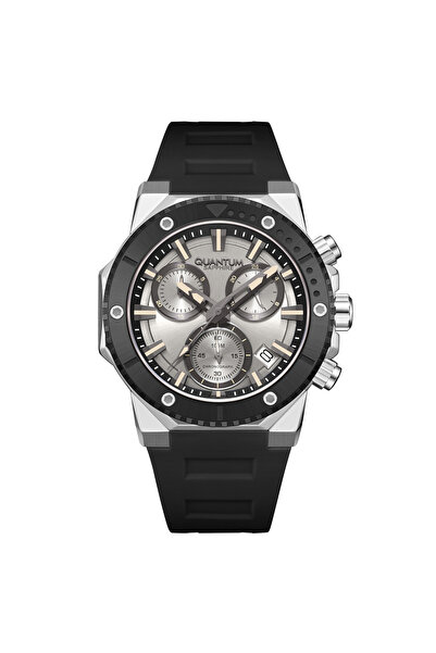 Quantum Men's Analog Silver Dial Watch - HNG1232.371