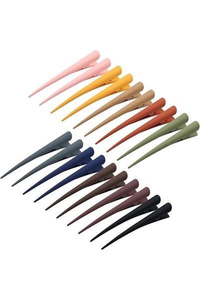 NALACAL Hair Clips for Hair Styling, Long Alligator Colorful Plastic Sectioni...