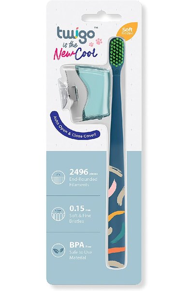 Flipper Swimsafe غطاء فرشاة أسنان فليبر وفرشاة أسنان فليب توغو بيسك كومبو باك...