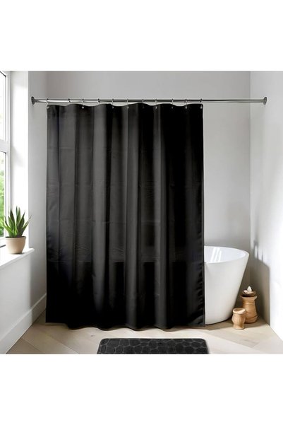 Tendance ستارة حمام سوداء مقاس 180 × 200 سم
