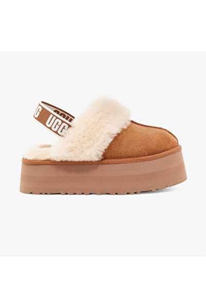 UGG Funkette Slipper Kadın Kahverengi Terlik