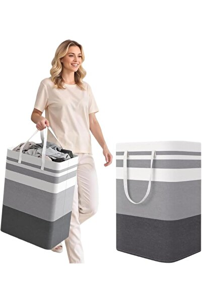 SmartMaster 75L Large Laundry Baskets, Laundry Hampers, Freestanding Waterpro...