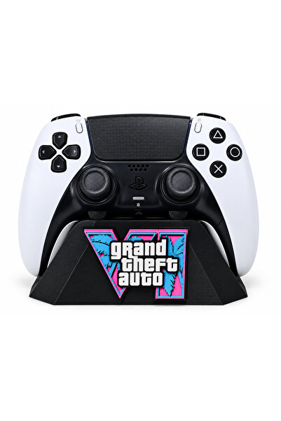 OEM Suport Controller PS5 DualSense, Design GTA, Organizator Gaming pentru Bi...