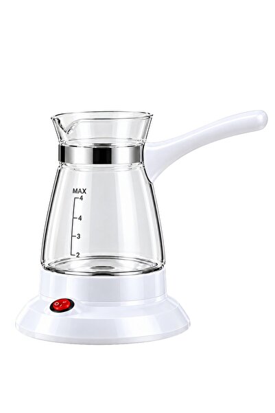 Generic ماكينة صنع القهوة التركية الكهربائية - 500 واط - لون أبيض