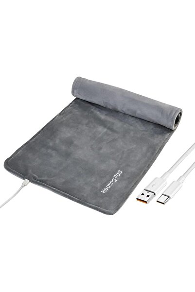 Lullaxx Heating Pad,Electric Heat Pad Features Graphene Heating, 5V Low Volta...