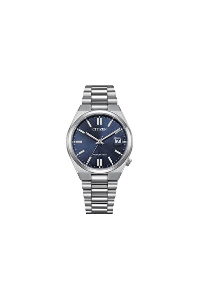 Citizen Men's Mechanical Blue Dial Watch - NJ0200-50M