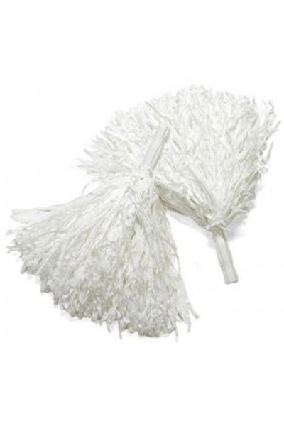 Lovesta Home 1 pair (2 pieces) white color 23 april show pom pom
