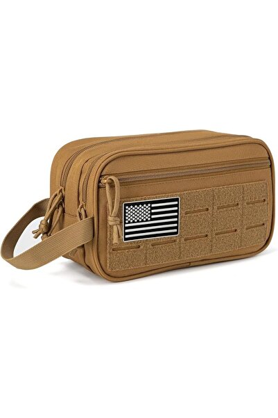 GENERAL Tactical Toiletry Bag For Men Hygiene Bag EDC Military Tool Pouches S...