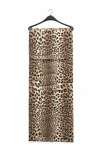 Manolya Cotton Multi-Purpose Double Pique, Bedspread (190X220) - Leopard Brown