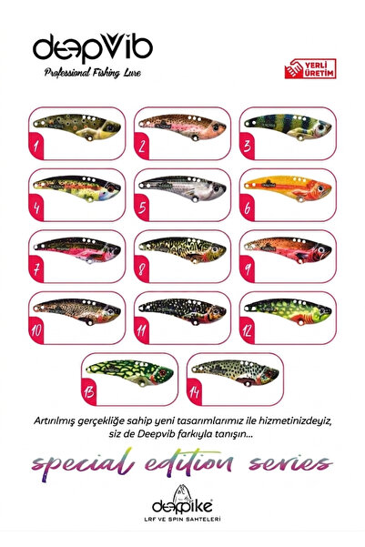 DEEPPİKE 14gram Vibrasyon Special series