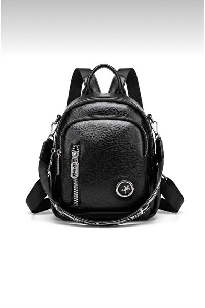 bag Women's Quality Black Backpack