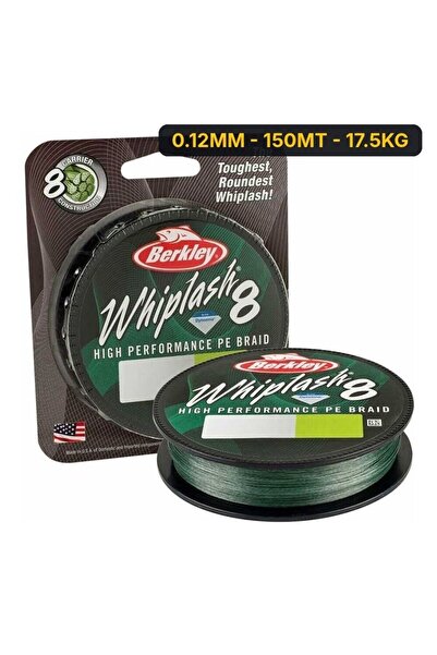BERKLEY Whiplash 8 Braid İp Misina Moss Green 150MT
