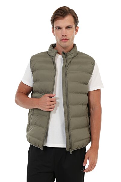 lumberjack Men's Khaki Vest ml 4Upstar Vest