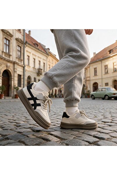 OEM Pantofi sport îmblăniți pentru copii, versatili, material sintetic și tex...