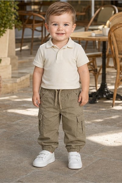 ruff Boys Cotton Cargo Jogger