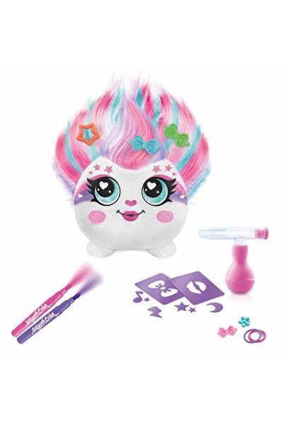 Sunman Airbrush Plush Hair'Iffic Mini Hair Design Play Set- Pixie