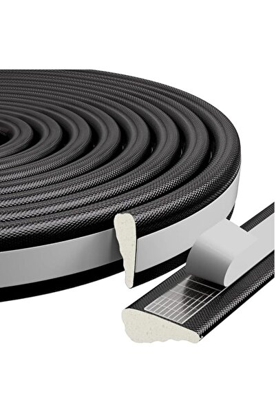 GENERAL 196 Inch Wedge Foam Window Weather Stripping - 5m Adhesive Window Gap...