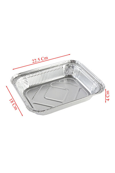 RITCO 3 Square Tinplate Dish Carton with Lid (400 Dishes/Carton)