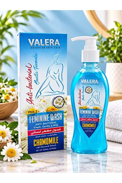 Valera Women's antibacterial cleansing lotion with chamomile extract